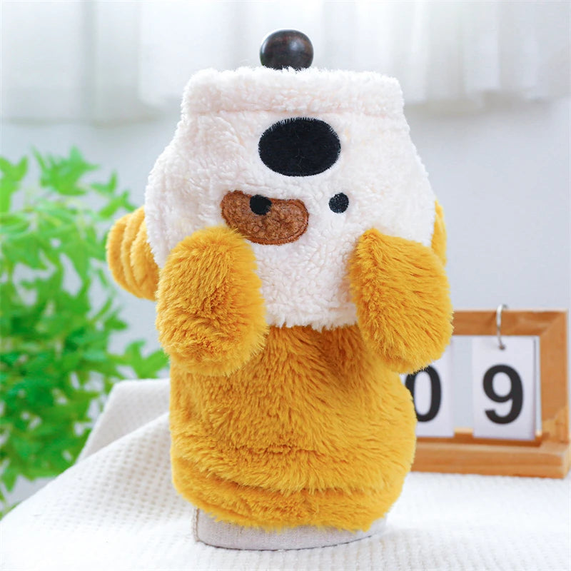 Cozy Comfy Fleece Pet Overalls™