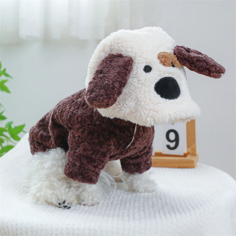 Cozy Comfy Fleece Pet Overalls™